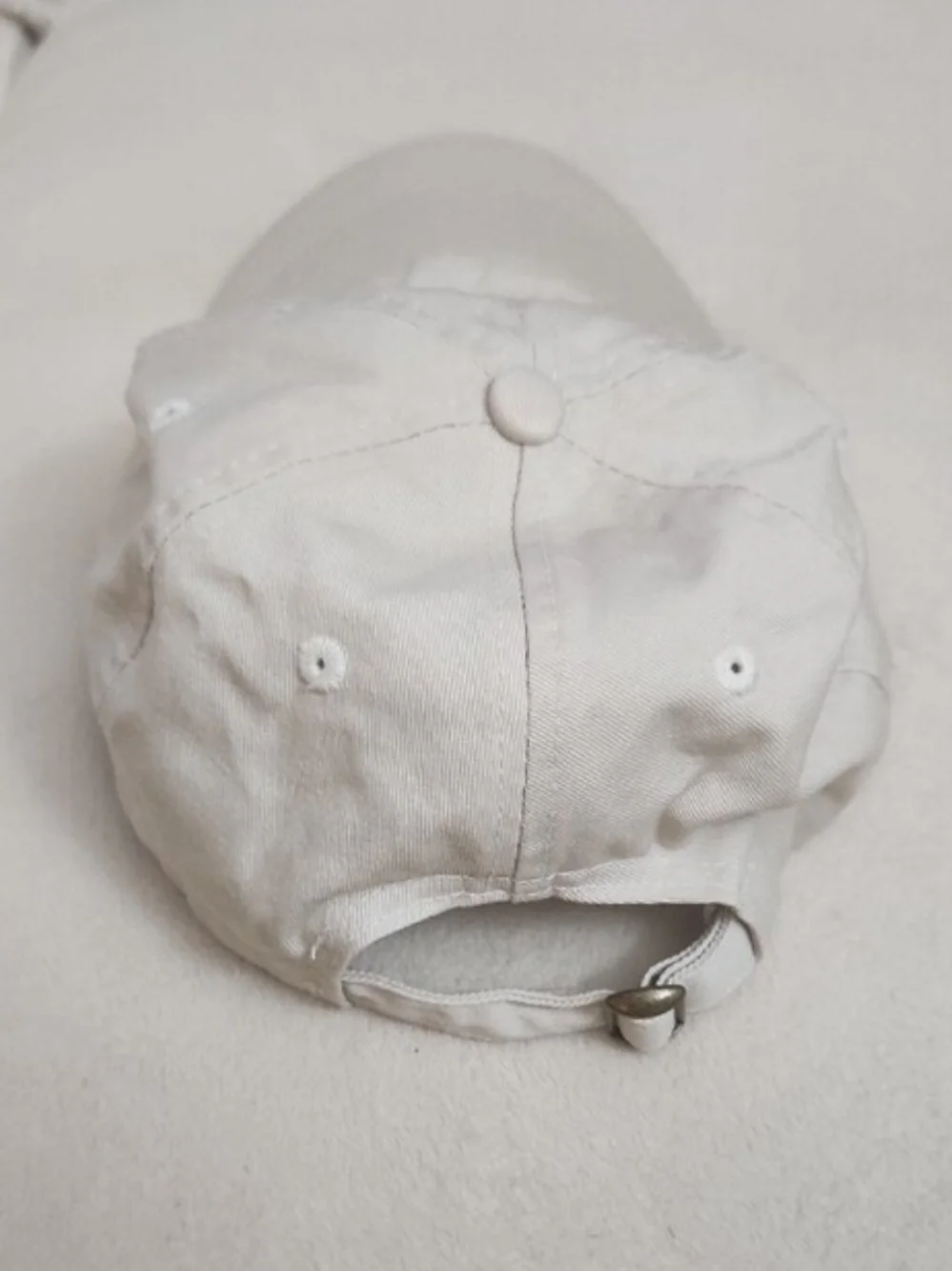 Miller Lite End Zone Green Bay Cream/Khaki Baseball Cap OS Adjustable
